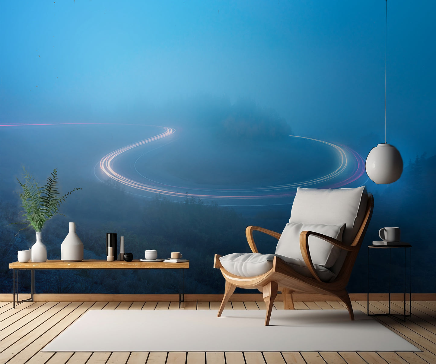 A Ring in the Mist fototapet