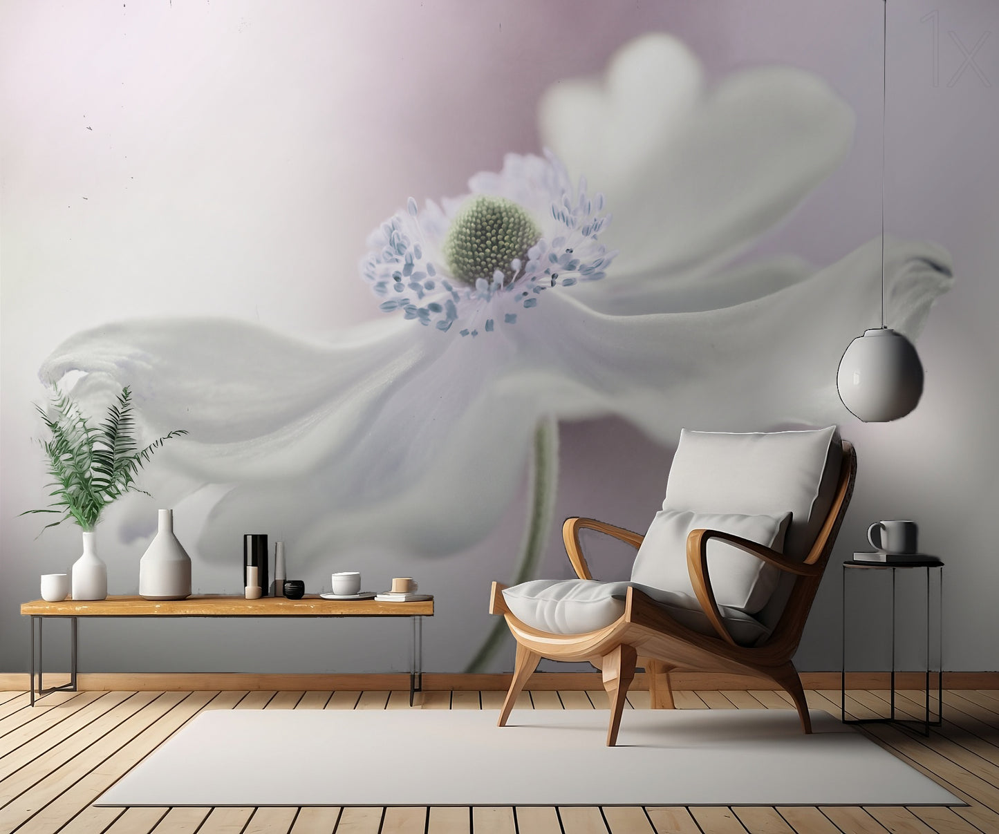 Anemone breeze fototapet