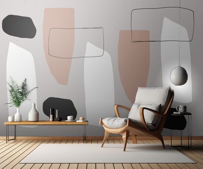 Abstract Happiness fototapet