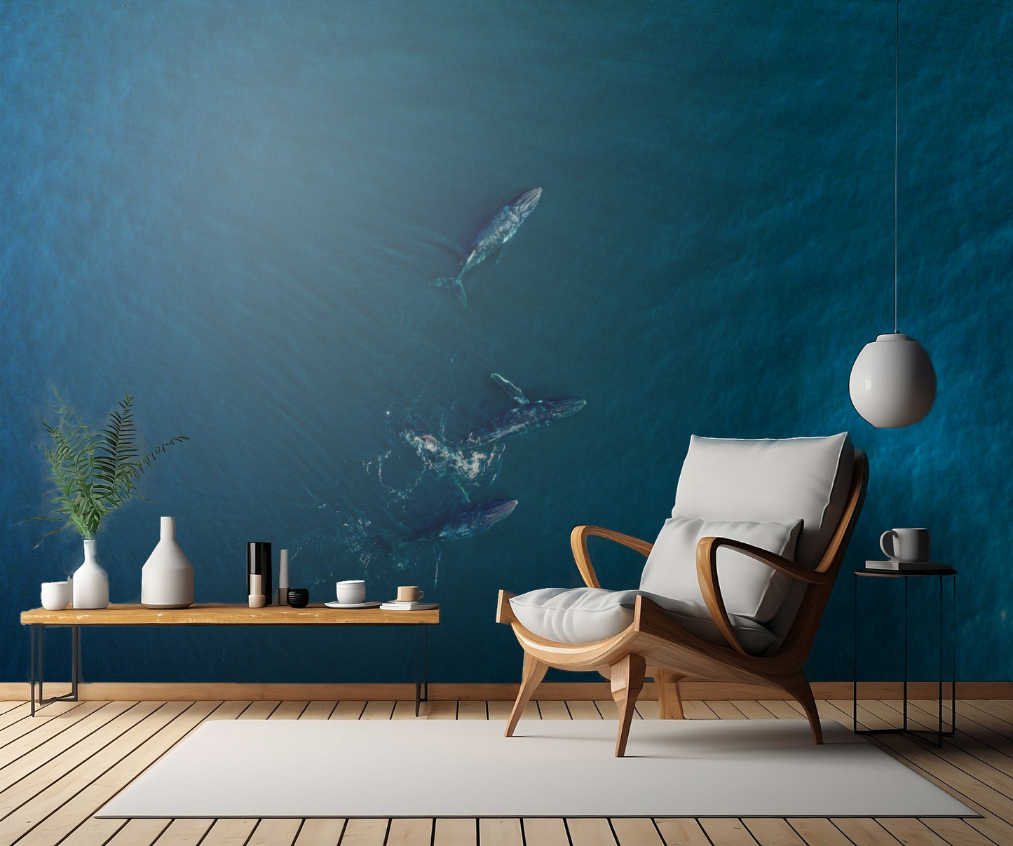 Arabian Humpback Whale fototapet