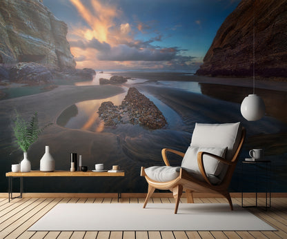 When the Tide Receded fototapet