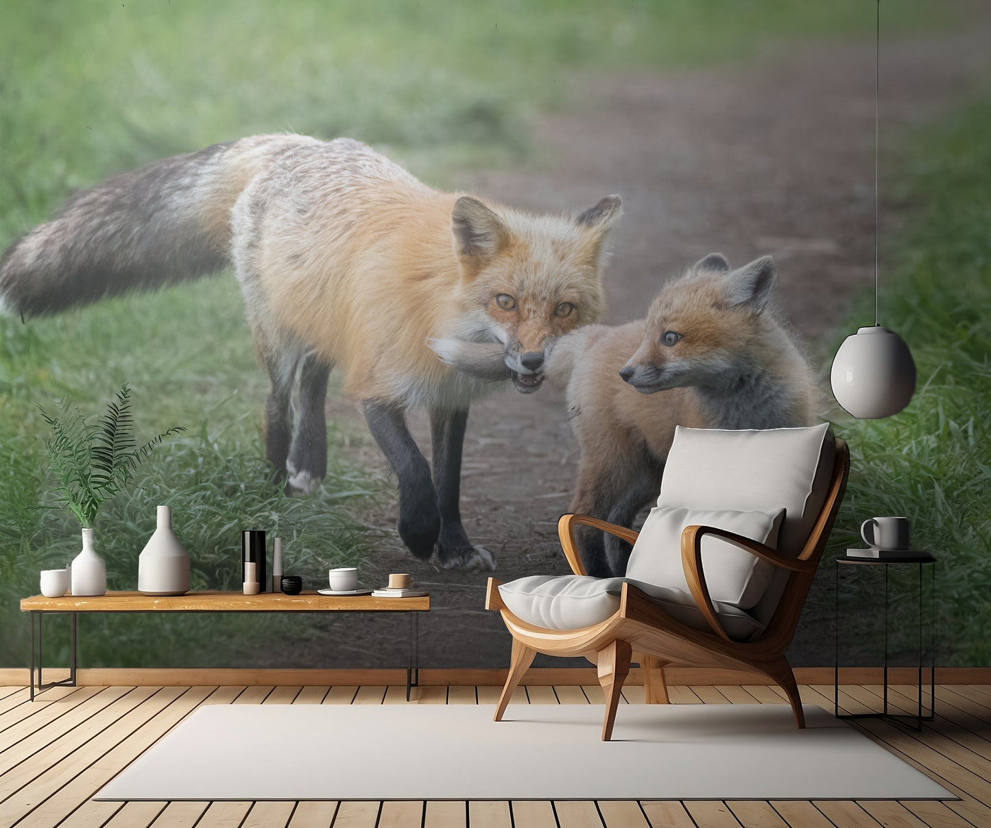 “I catch you!” fototapet