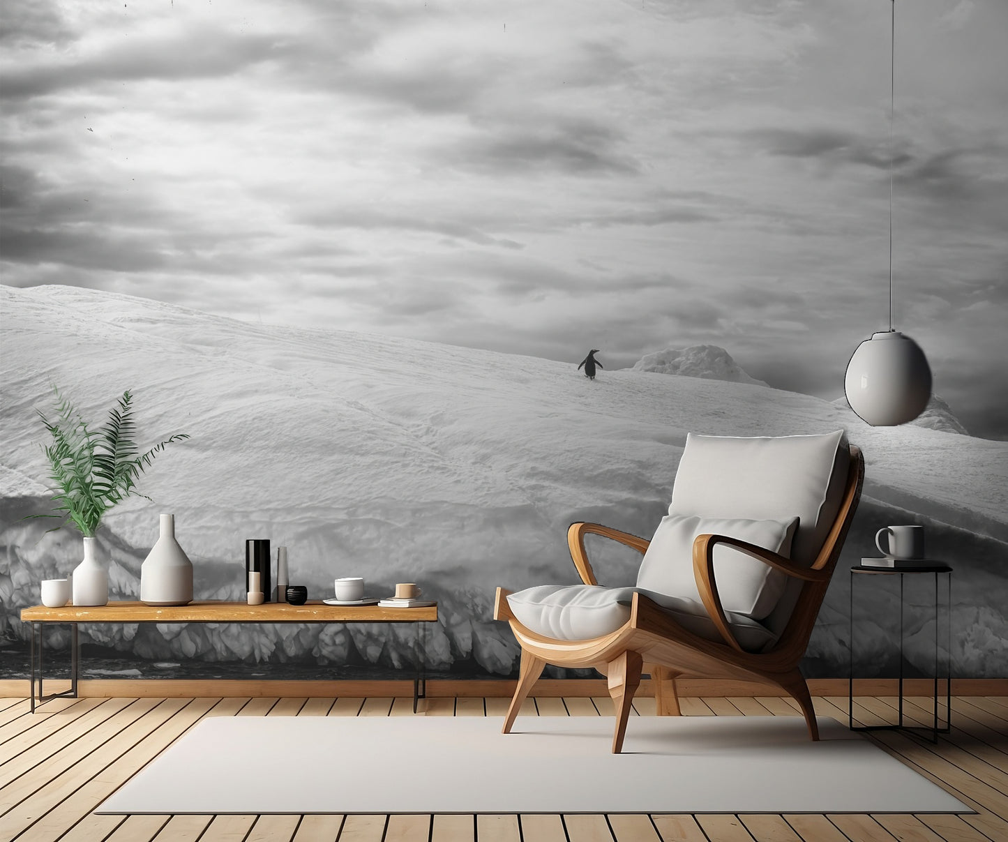 Alone in its world fototapet