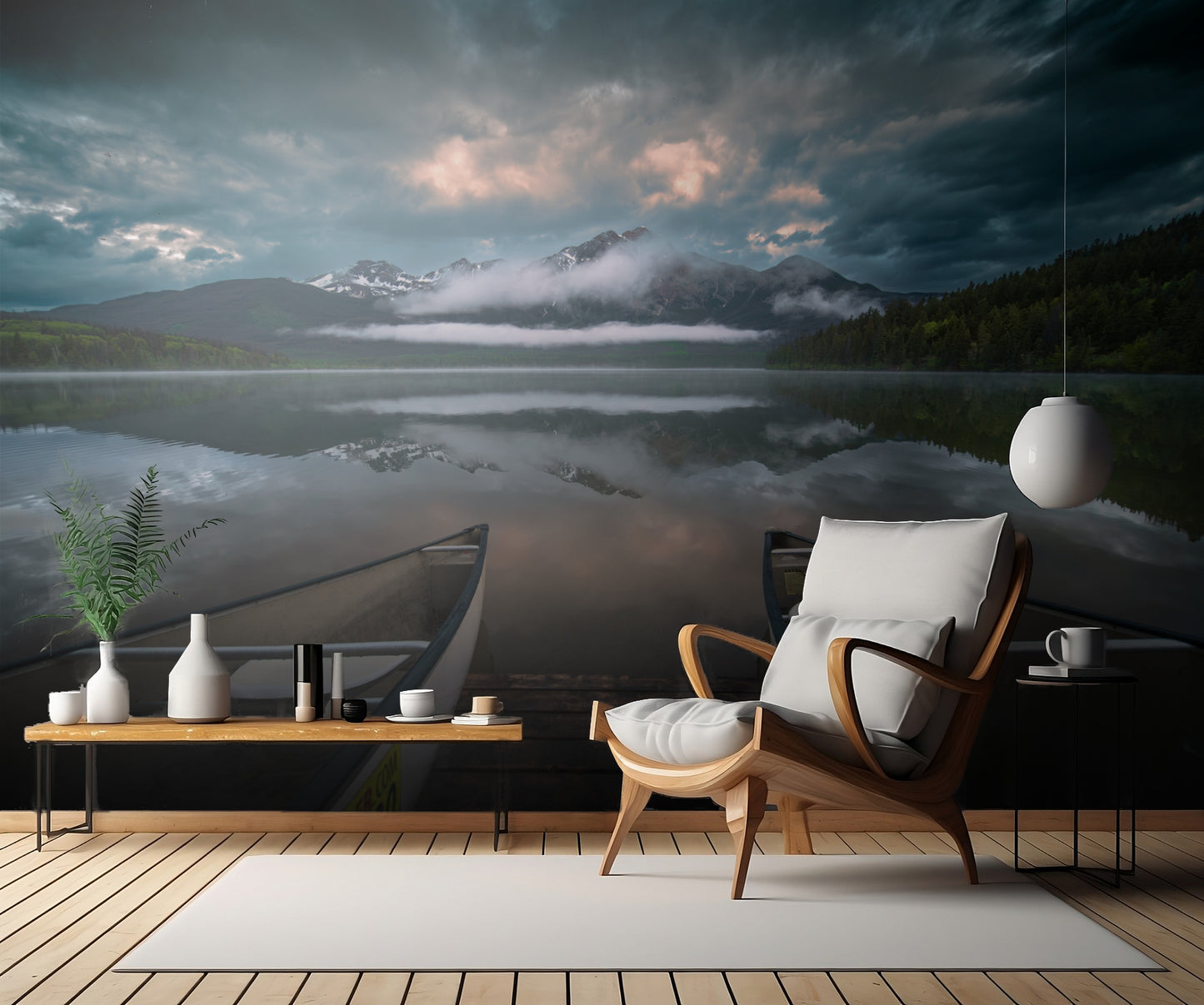 A moody morning fototapet