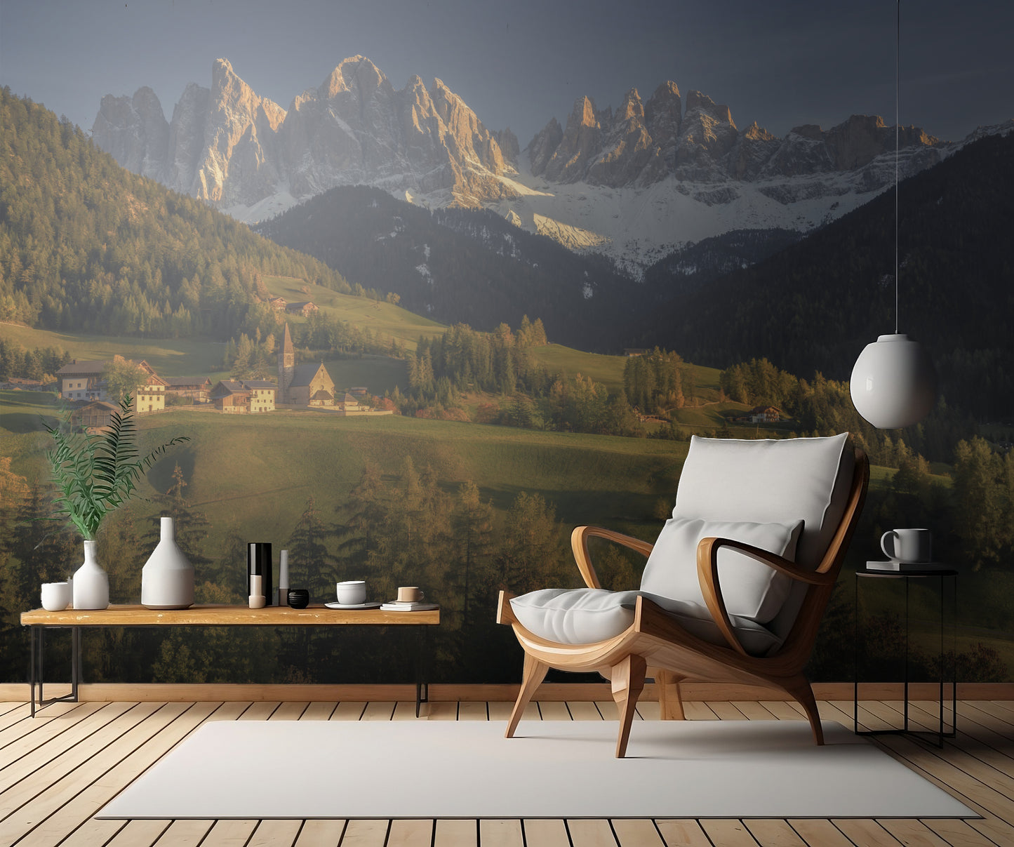 As Daylight Yields fototapet