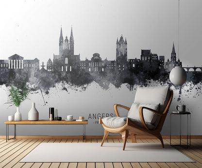 Angers France Skyline fototapet