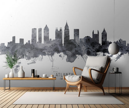 Atlanta Georgia Skyline fototapet
