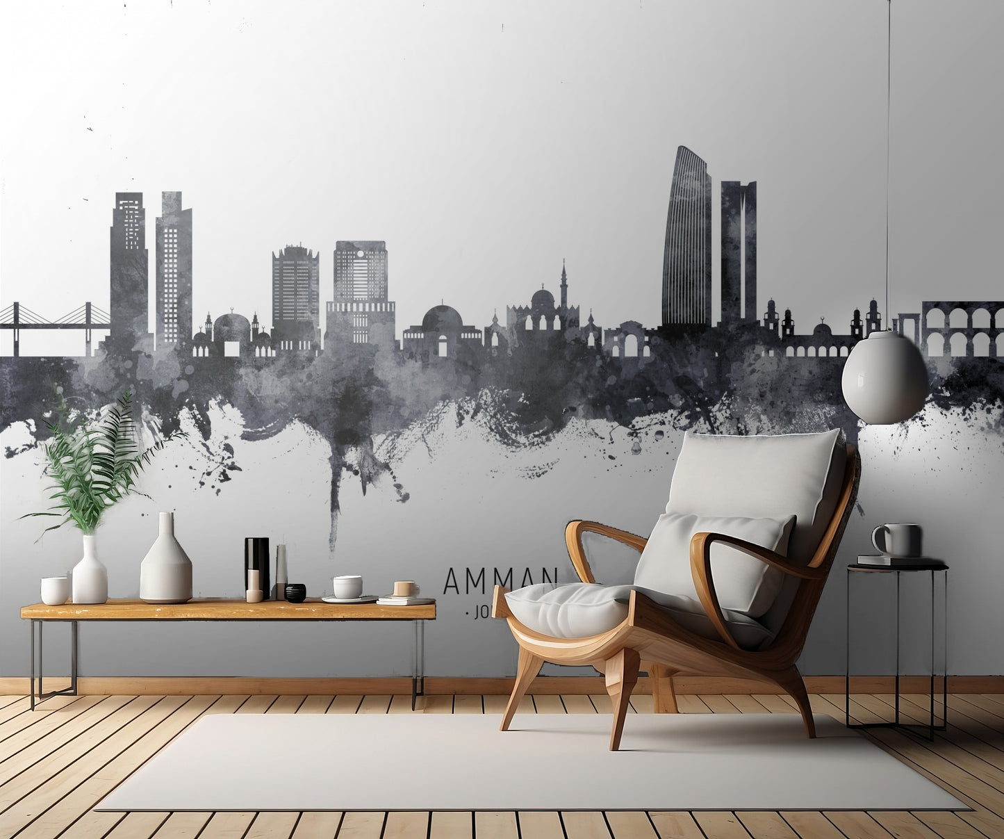 Amman Skyline fototapet