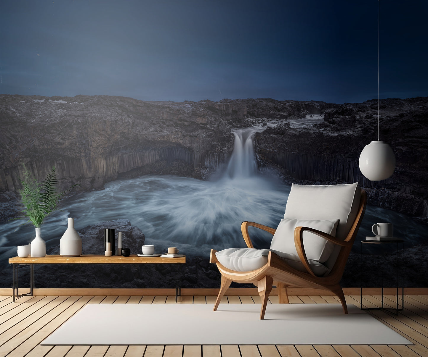 Aldeyjarfoss fototapet