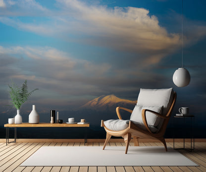 ELBRUS AND THE CLOUD fototapet