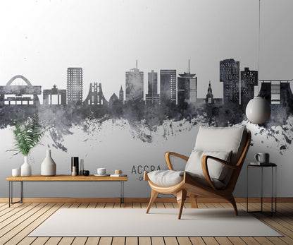Accra Ghana Skyline fototapet